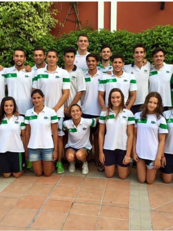 Seis medallas para los espaldistas del Náutico en el Andaluz absoluto de verano 