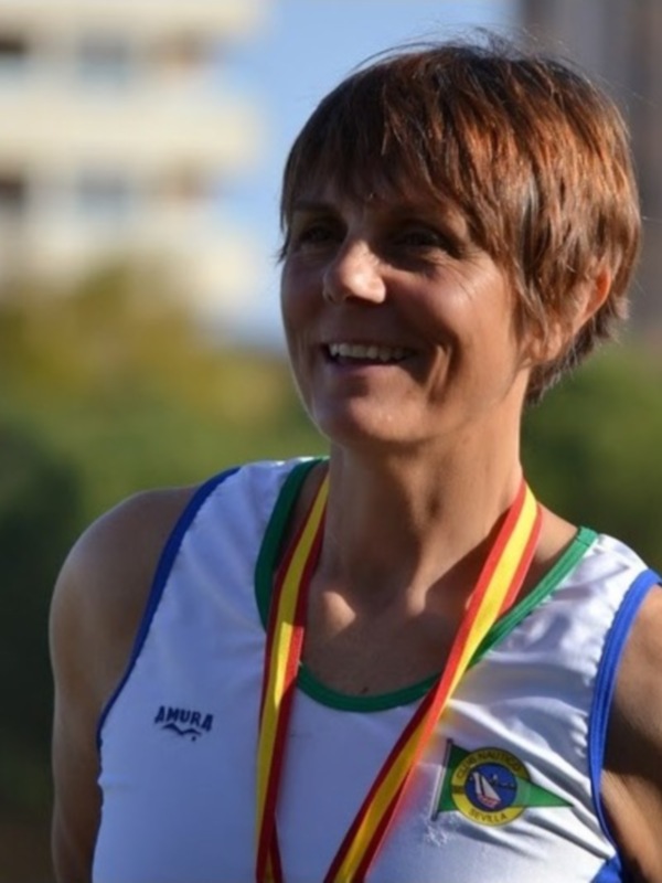 Carmen Morgado, cuádruple campeona del mundo masters de piragüismo
