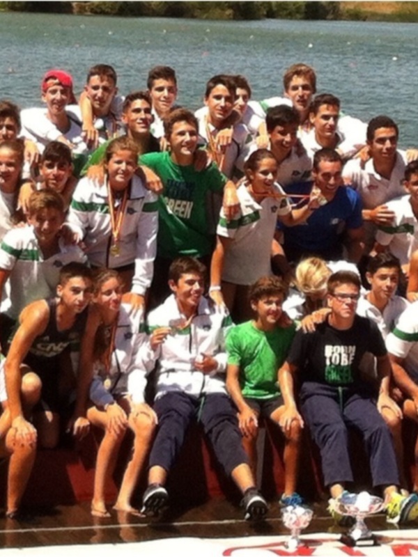 El Club Náutico Sevilla, campeón de España de Jóvenes Promesas de piragüismo