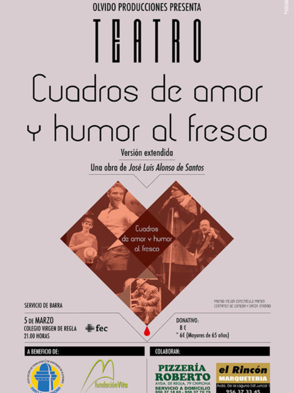 Teatro y diversión para hacer posible la labor diaria con las personas mayores de AFA Alzheimer y Fundación Vita 