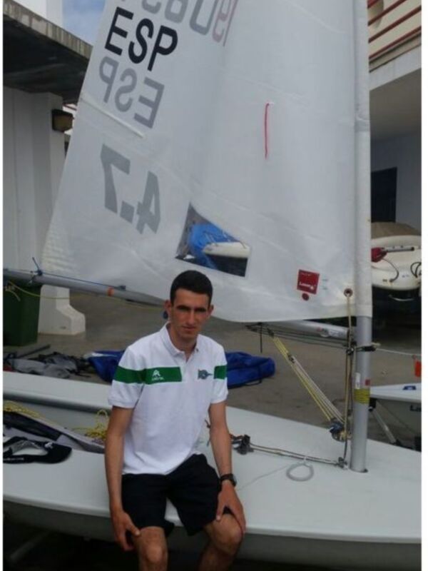 Podio sevillano en la Copa de Andalucía de Láser 4.7