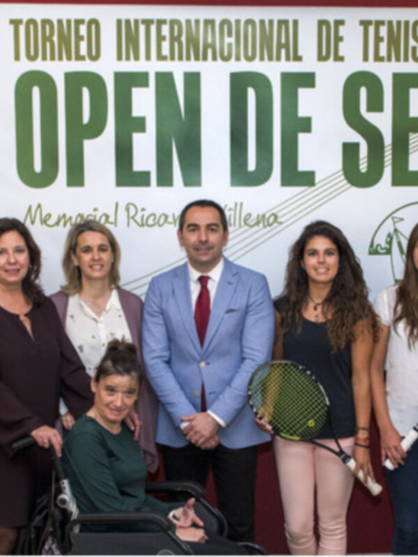 Homenaje al tenis femenino en las bodas de plata del Open de Sevilla-Memorial Ricardo Villena