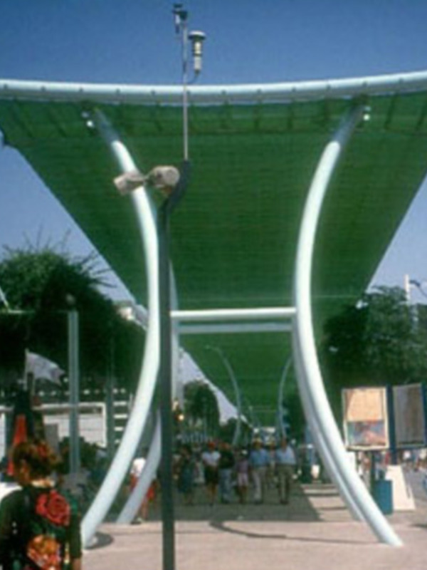 Las avenidas principales de la Exposición Universal Avenida III - 1992