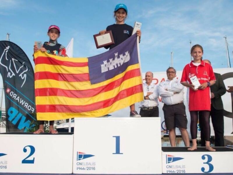 Susana Ridao, bronce en la Copa de España de Optimist