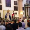 Ilusión en el seno de la asociación parroquial La Borriquita tras la bendición de las imágenes por el Obispo