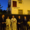Así fue la inauguración del retablo cerámico de la Reina del Porvenir.