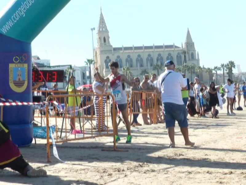Gran actuación del joven Fran Caraballo en una carrera Playa de Regla con victoria de Manuel J. González Villalba