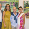 La pintora hipano-lusa Ana Feu expone en Sevilla sus últimas obras bajo el nombre de 'Evolución'.