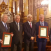 José Luis García Palacios, presidente de Caja Rural del Sur, recibe el premio  Alfonso X el Sabio