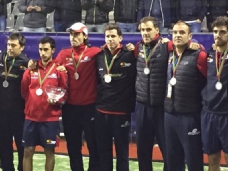 Paquito Navarro, subcampeón del mundo absoluto con la selección española