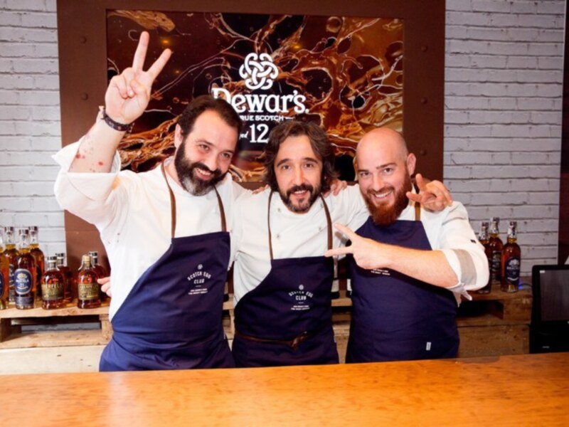 Diego Guerrero reinventa los huevos escoceses para inagurar el DEWAR’S® SCOTCH EGG CLUB de Sevilla
