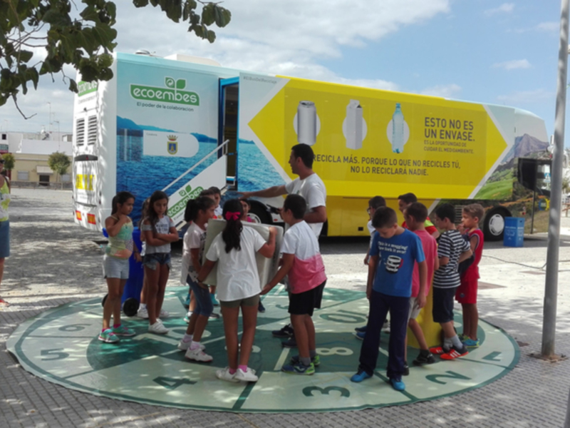 Chipiona sigue apostando por el reciclaje con el reto Reciclaplus