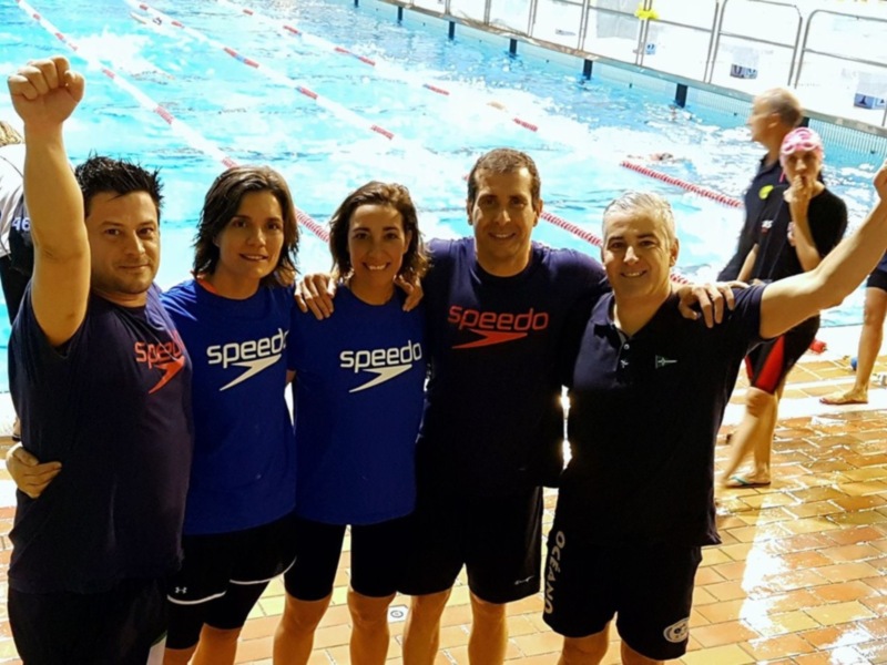 El Náutico brilla en los Campeonatos de España Open Máster de natación