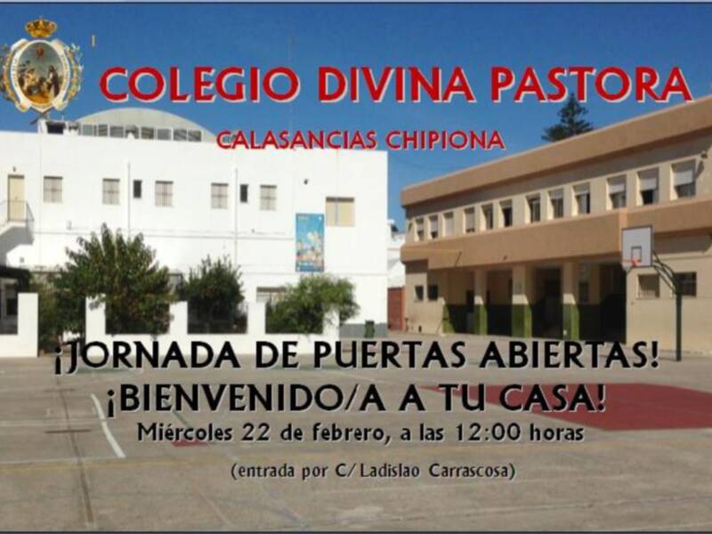 El colegio Divina Pastora celebra mañana una jornada de puertas abiertas