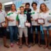 Recital de la flota sevillana de windsurf en la Copa de España