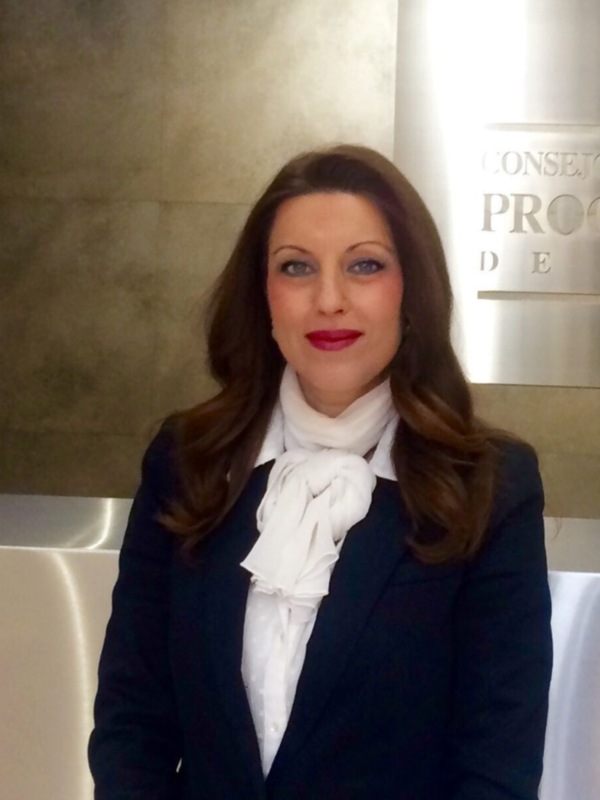 Isabel Escartín, reelegida presidenta del Consejo Andaluz de Procuradores de los Tribunales