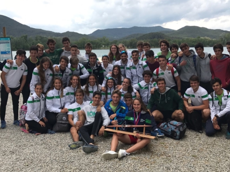 El Club Náutico, campeón del XII Open Internacional de Cataluña de remo