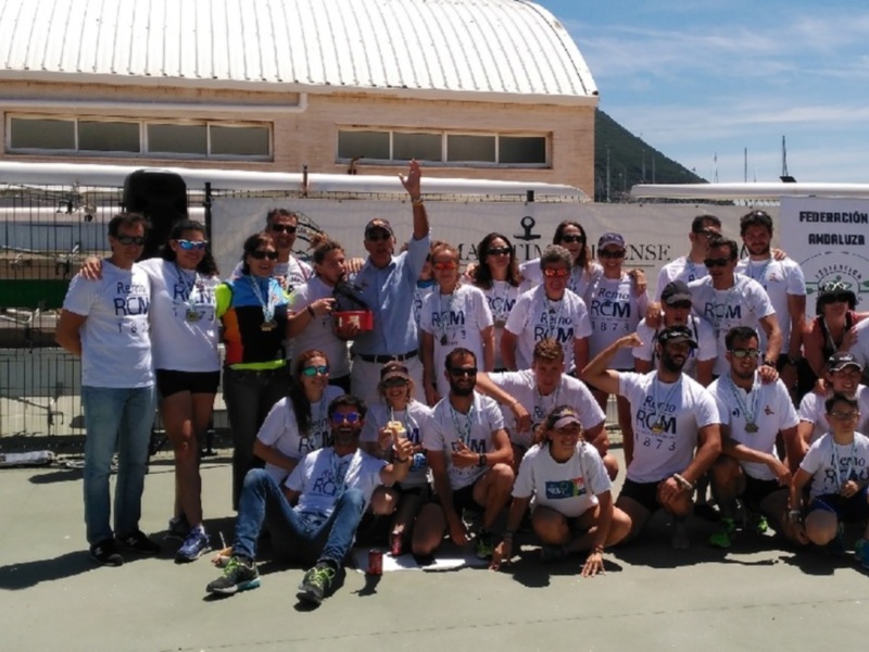 El Campeonato de Andalucía de remo en banco fijo-Llaut, a tierras malagueñas