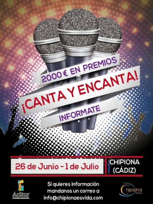 ACITUR pone en marcha ¡Canta y encanta! con 2.000 euros en premios