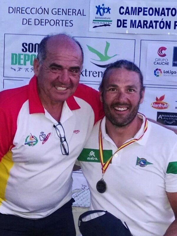 Triple medalla para el Náutico Sevilla en los Campeonatos de España de maratón de piragüismo