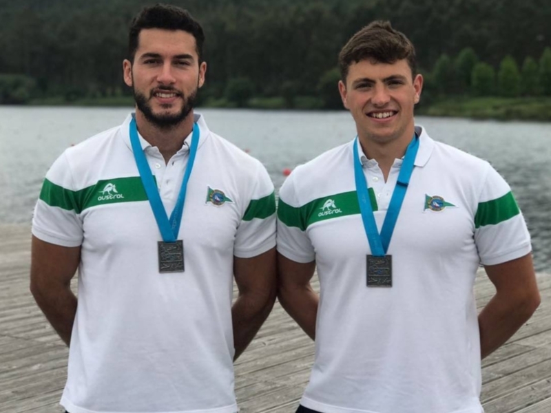 Podio para el Club Náutico en la Copa de España de piragüismo en pista 200 y 500