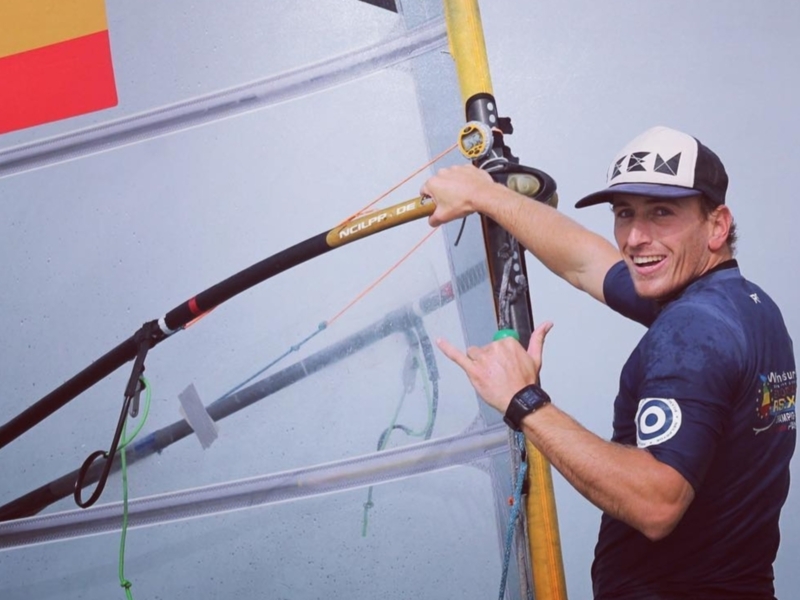 Borja y Blanca Carracedo, en la final de la Copa del Mundo de vela olímpica