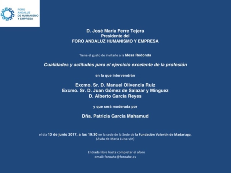 Las claves para la excelencia profesional, a debate en la Fundación Valentín de Madariaga