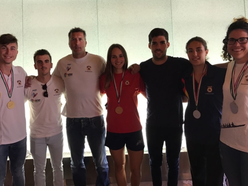 El Club Náutico, en la selección española de remo