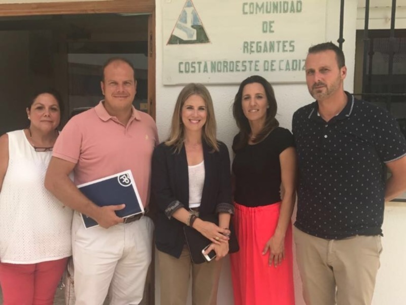 El PP muestra su apoyo a los 2.000 regantes gaditanos afectados por lo que consdiera afán recaudatorio de la Junta de Andalucía
