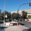 Obras en la avenida de Blas Infante