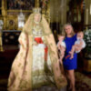 Sevilla con su patrona la Virgen de los Reyes.