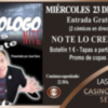 Monólogo nite por Jesús Cañete en Sevilla