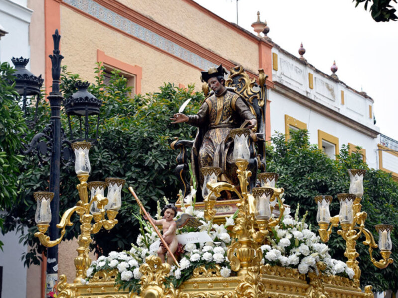 Procesión de San Gregorio de Osset Patrón Ilipense.