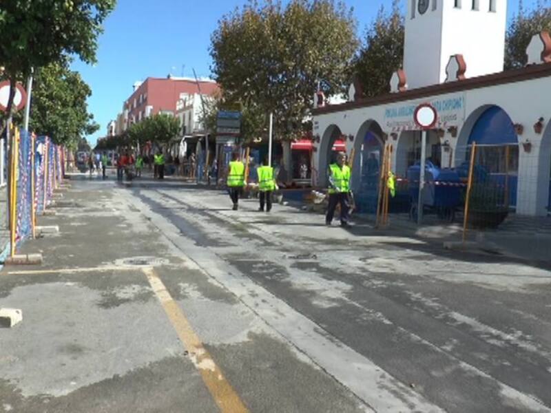 Comienza la segunda fase de la peatonalización de Víctor Pradera que concluirá antes del próximo verano.