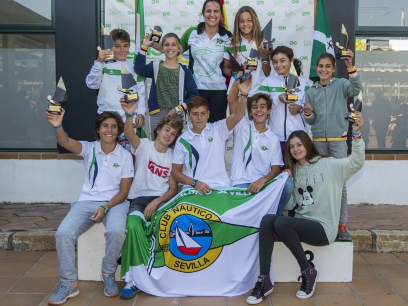 Protagonismo local en el 22º Trofeo Club Náutico Sevilla de TDV-Copa de Andalucía de la clase Techno