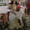 La Pastora de Capuchino con su propia iconografía en su anual besamanos.