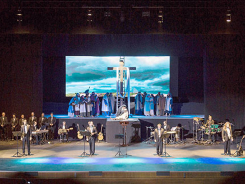 Nuevo espectáculo audiovisual de Pascual González y Cantores de Híspalis 'Cristo. Pasión y Esperanza'