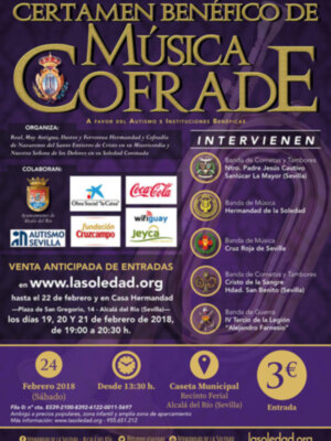 Conciertos de música cofrade en la Hermandad de la Soledad