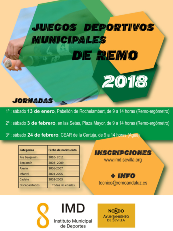 Juegos Deportivos Municipales de Sevilla de remo
