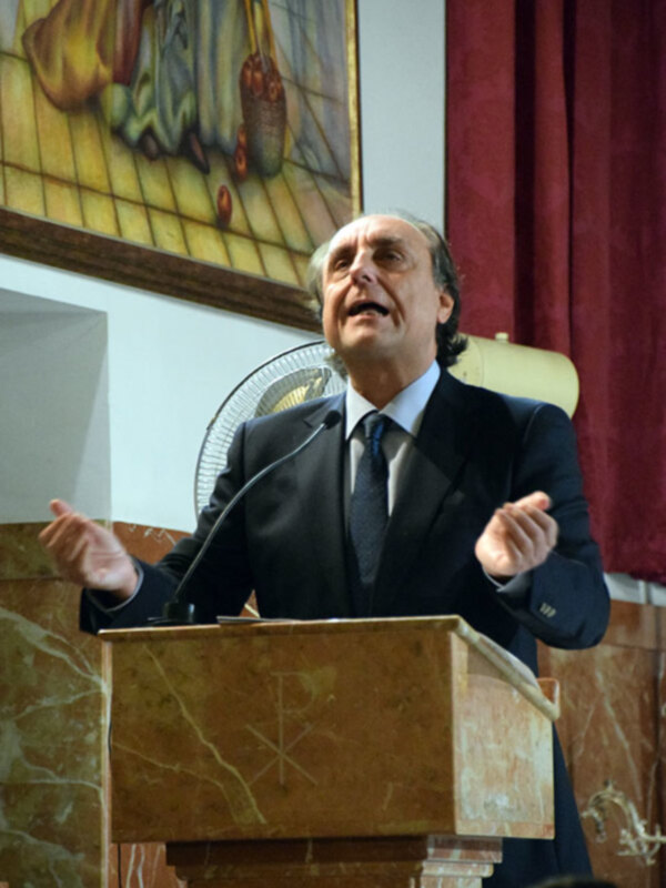 El cofrade Antonio Francisco Bellido emocionó con su Exaltación en la Tertulia Cofrade el Costero.