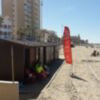 Chipiona ha abierto hoy sus playas para atender la afluencia de visitantes en Semana Santa