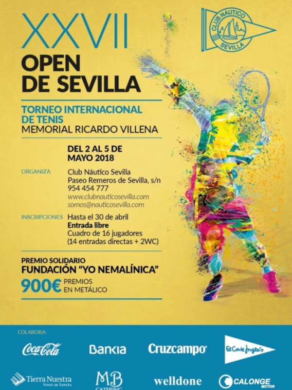 XXVII Open internacional de tenis de Sevilla Memorial Ricardo Villena