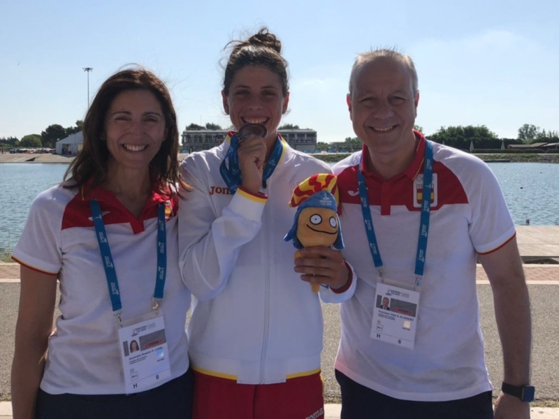 Bronce para el remo andaluz en los Juegos Mediterráneos