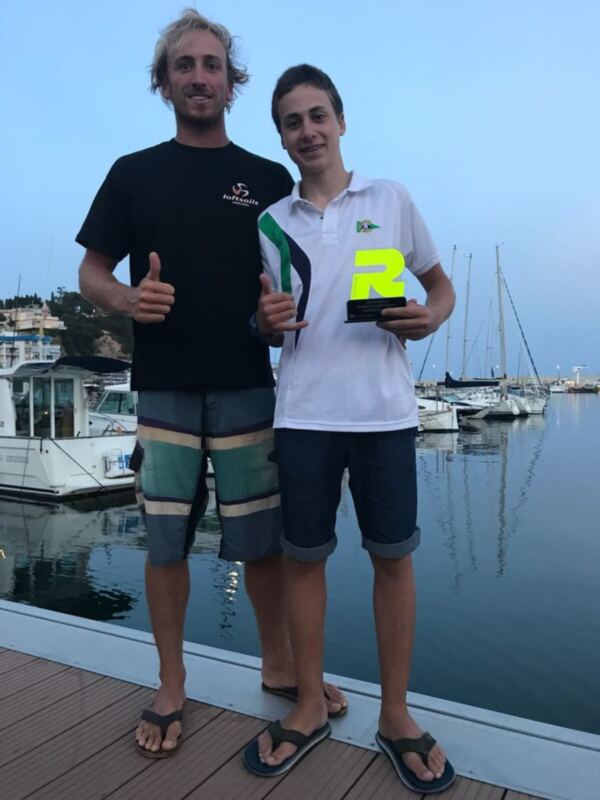 Doble subtítulo para el Club Náutico en el Campeonato del Mundo de la clase Raceboard