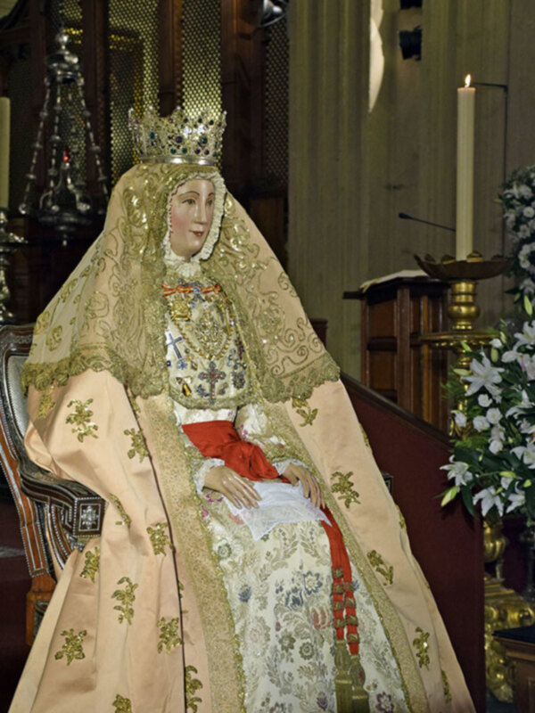 Programación de los cultos de la Patrona de Sevilla y  su archidiòcesis
