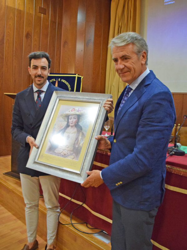 El Cartel de la Pastora de Cantillana es obra del extremeño José Tomas Indiano.