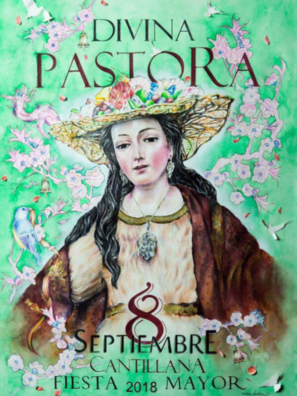La Hermandad y el pueblo de Cantillana presentaron el cartel de las fiestas de la Pastora Divina