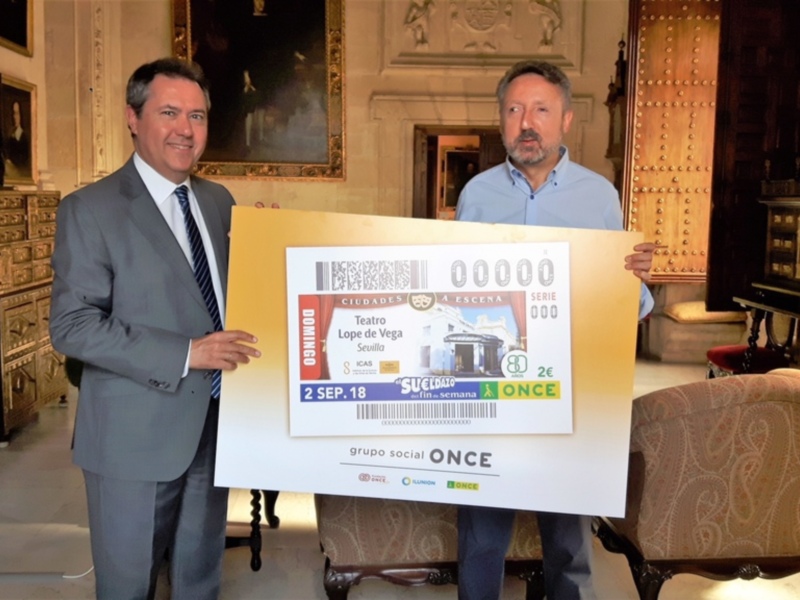 El cupón de la ONCE sube el telón del Lope de Vega de Sevilla