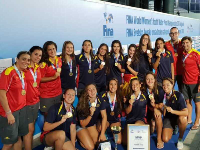España, campeona del mundo juvenil femenina de waterpolo con doble presencia andaluza