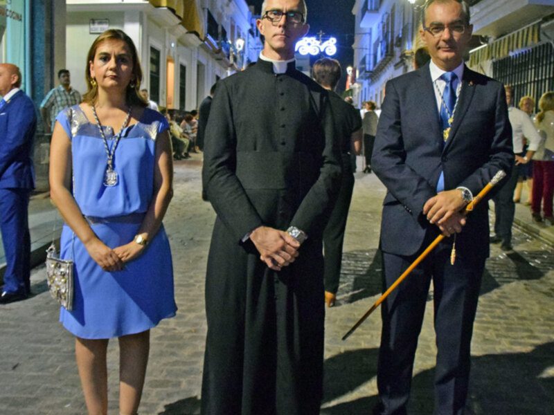 En horario vespertino discurrió la procesión de San Gregorio de Osset Ilipense.